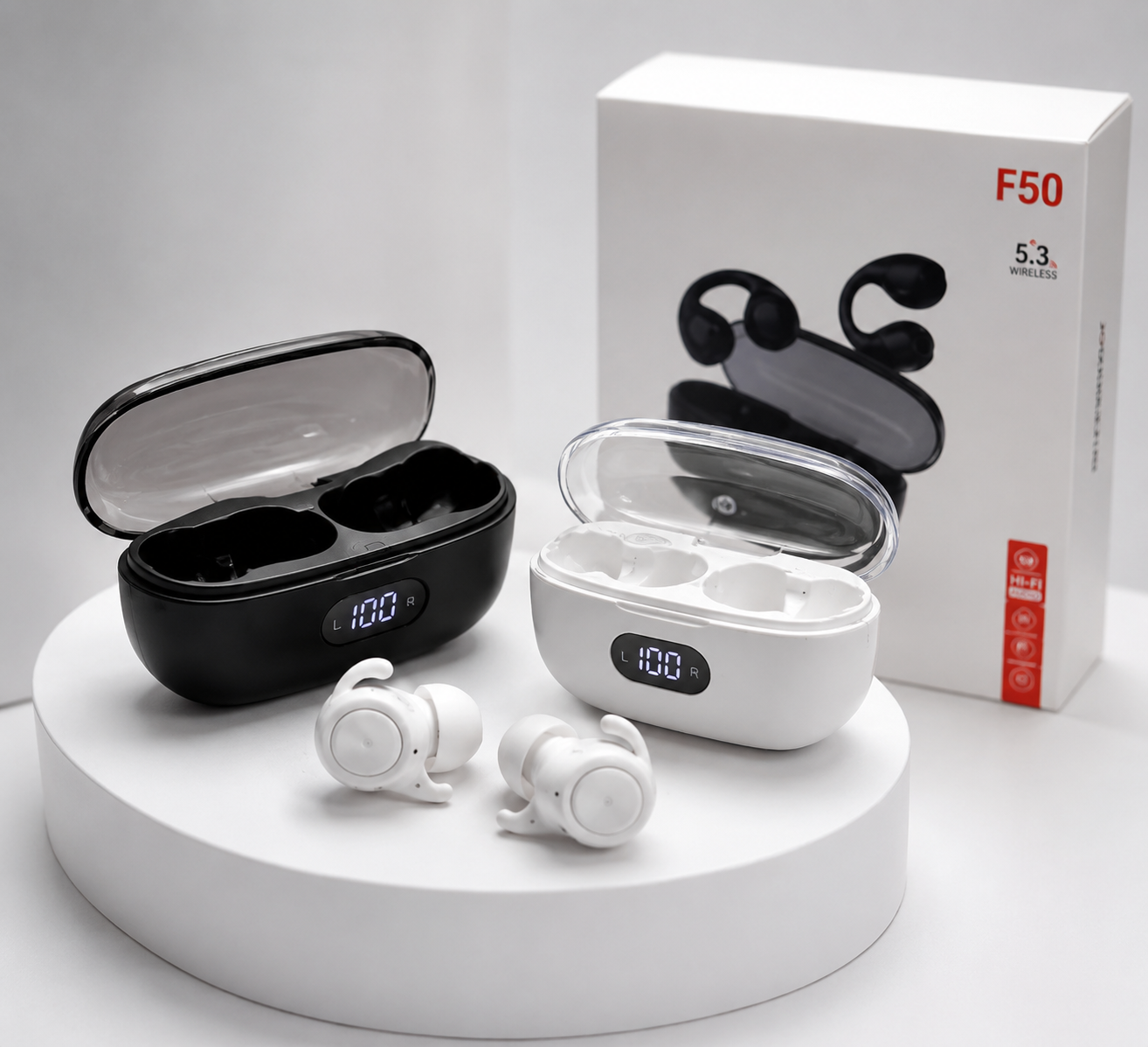 Audífonos Inalámbricos Clip-on F50
