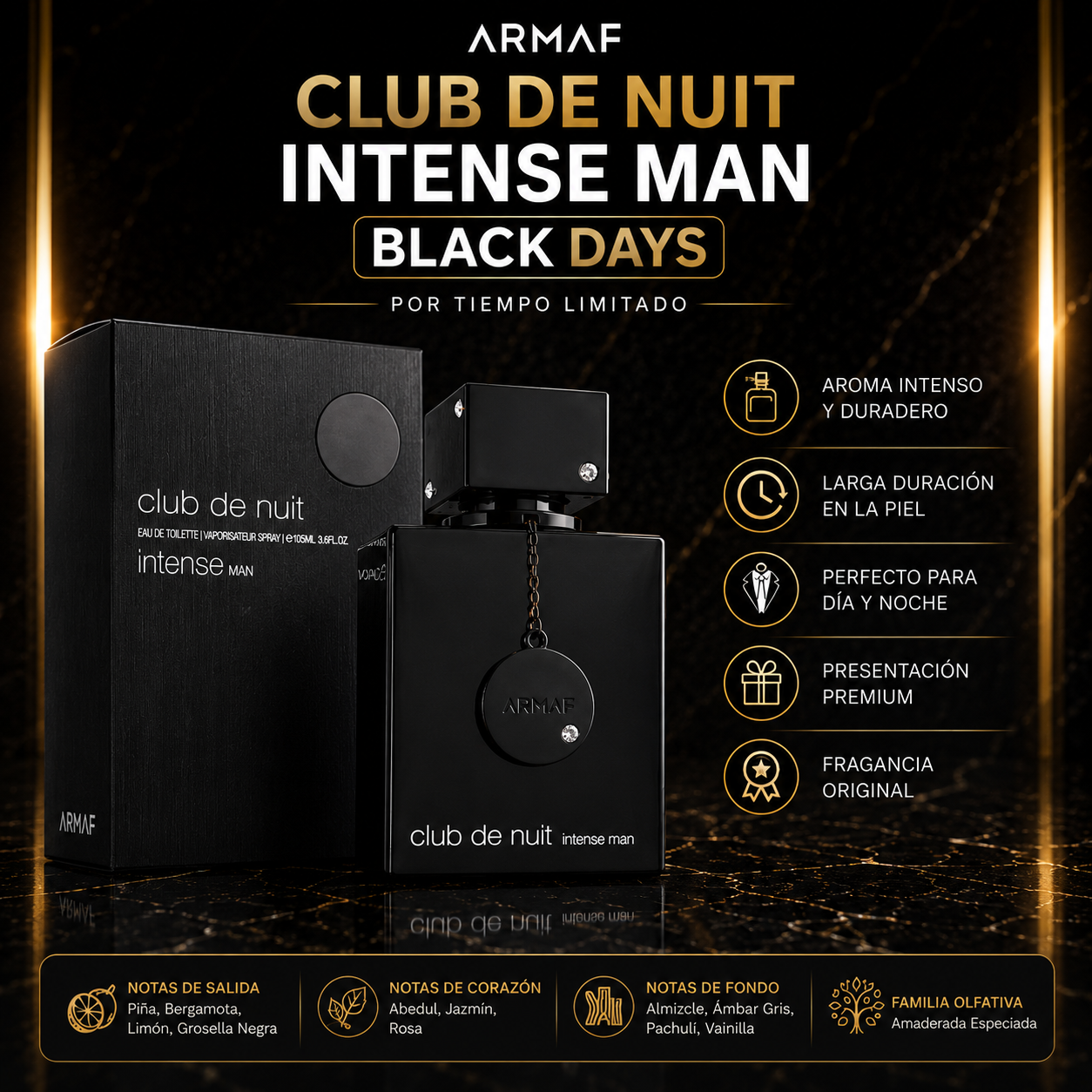 CLUB DE NUIT INTENSE MAN